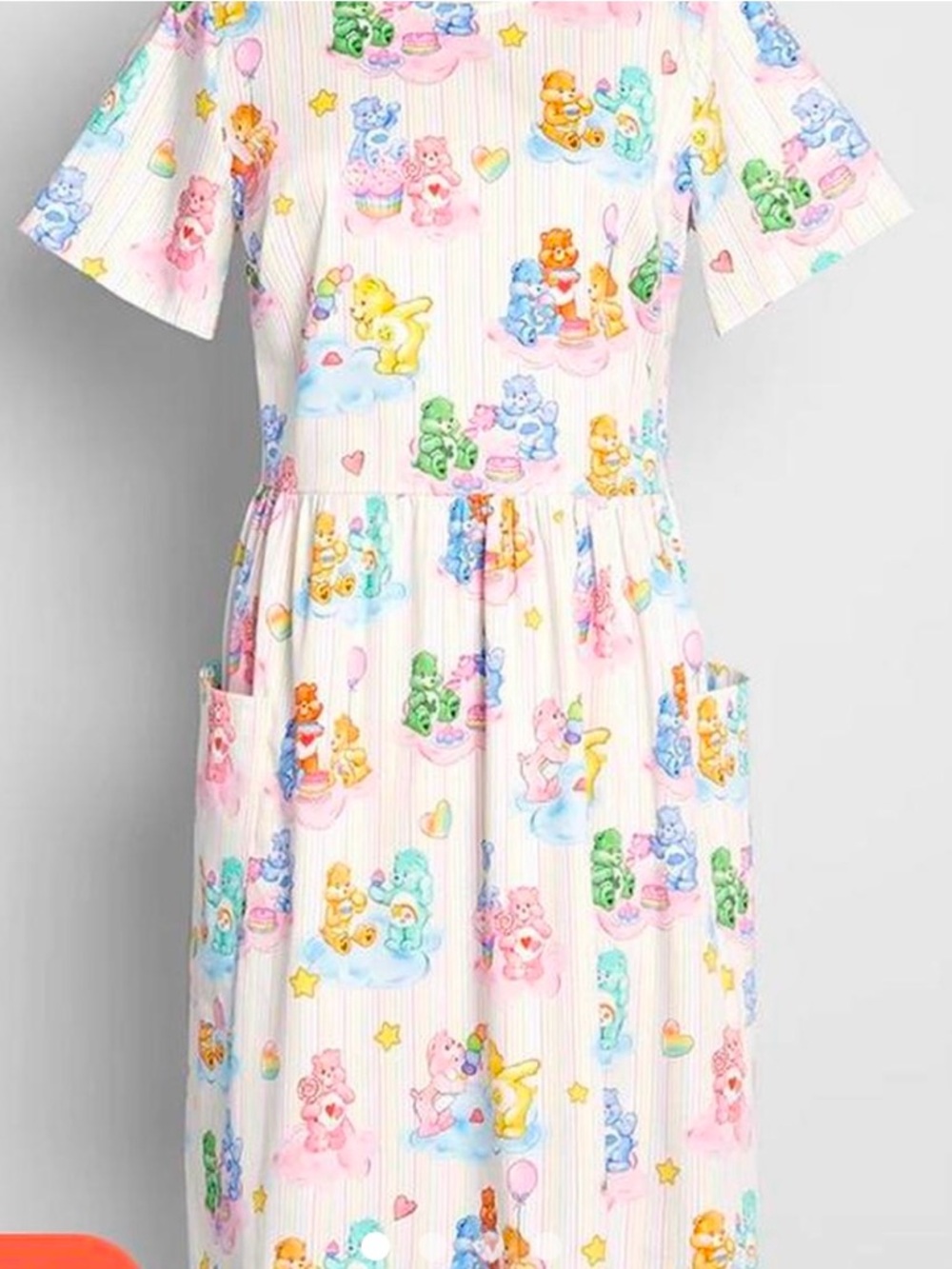 ModCloth x Care Bears “Bold Notion” Babydoll Dress – Women’s XL – EUC